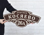 Адресный знак на дом